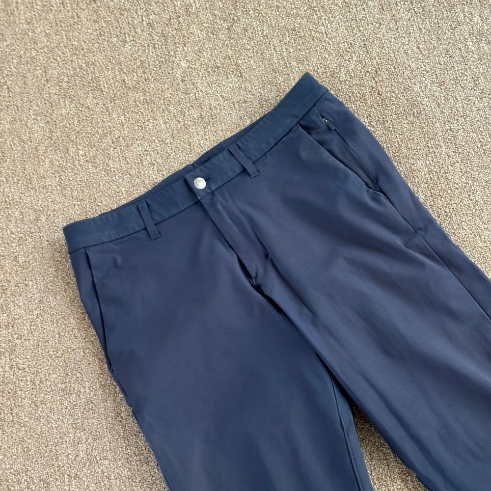 Lululemon Commission Pant Slim Navy‎ Blue Mens Size 32 LM5522S
